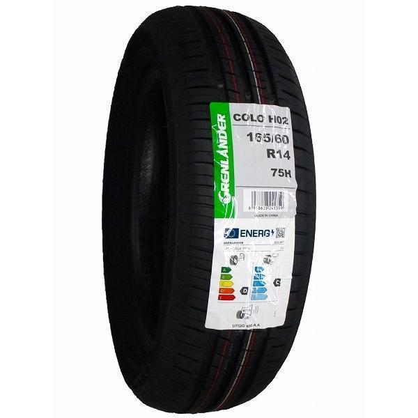 GRENLANDER 165/60R14 4本セット 2025年製造 新品サマータイヤ GRENLANDER 165/60R14 4本セット 2025年製造 新品サマータイヤ