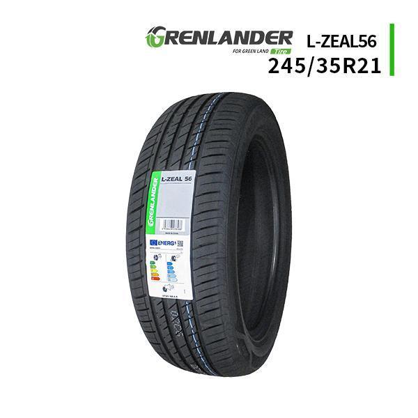 245/35R21 2024年製造 新品サマータイヤ GRENLANDER L-ZEAL56 送料無料 