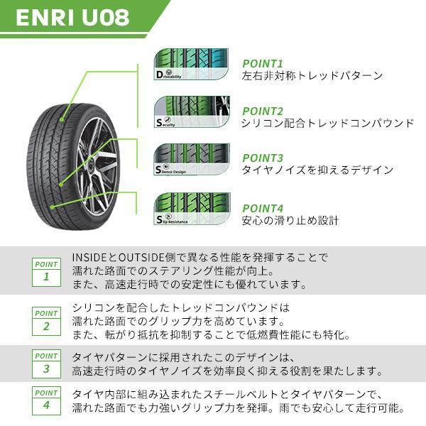 GRENLANDER 215/40R18 2024年製造 新品サマータイヤ ENRI U08 GRENLANDER 215/40R18 2024年製造 新品サマータイヤ ENRI U08