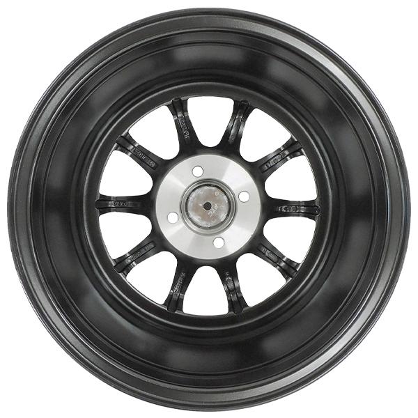 タイヤホイール 4本セット ELEMENT L024 165/55R15 15インチ 7J +35 4H