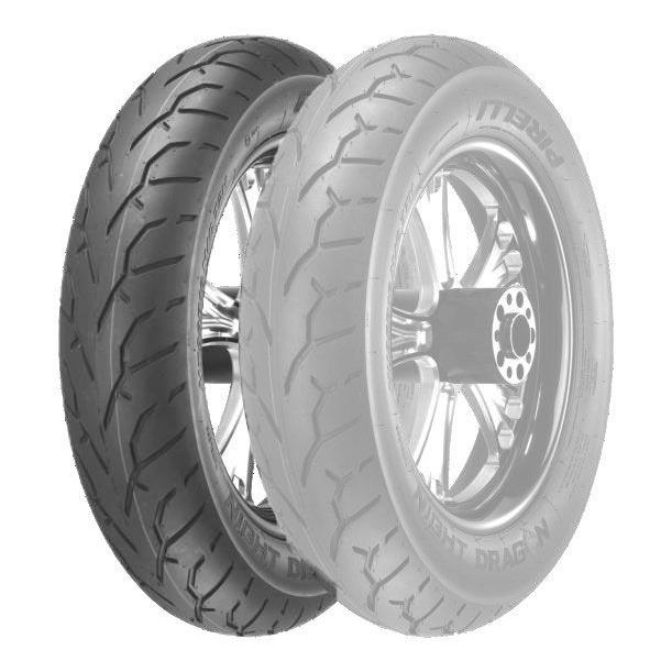 Pirelli Night Dragon Motorcycle Tire - Front 130/80B17, Bias Ply, H Speed Rating (2211400)