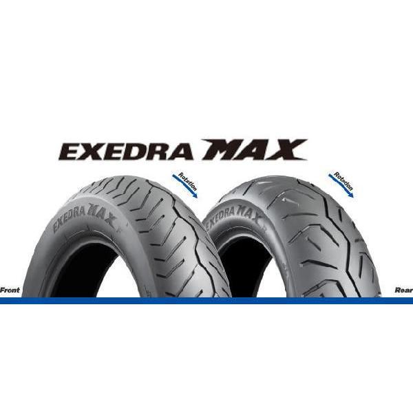 BRIDGESTONE EXEDRA MAX 100/90-19 M/C 57H WT フロント ブリヂストン エクセドラ マックス｜tireoukoku