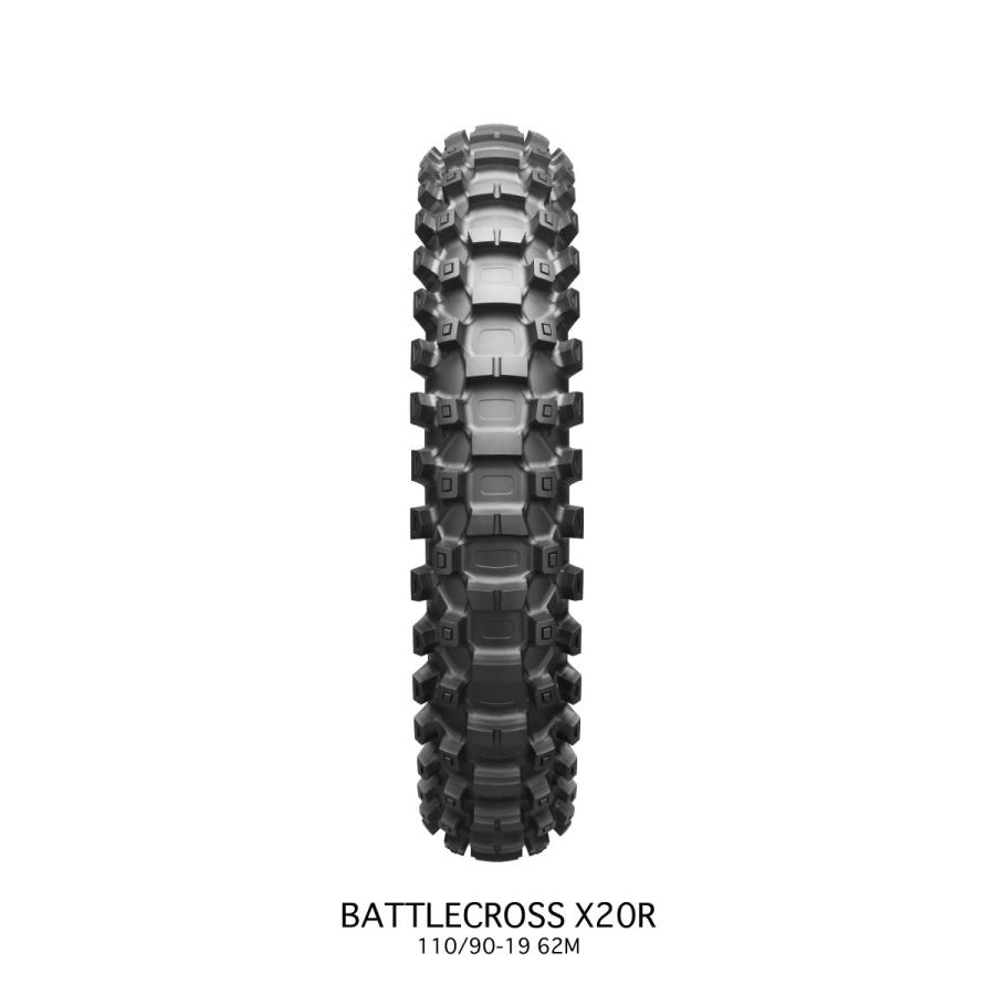 BRIDGESTONE（ブリヂストン） BATTLECROSS X20 100/90-19 57M WT リア