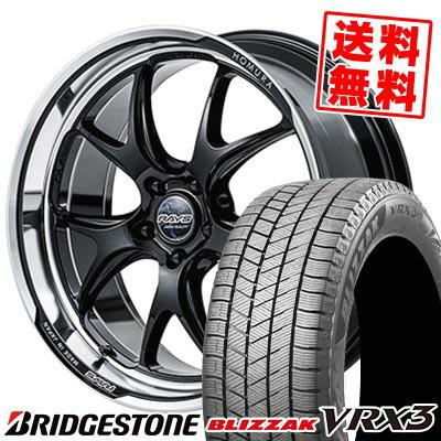 ブリザック 235/55R19 101Q ブリヂストン VRX3 RAYS HOMURA 2×5RA