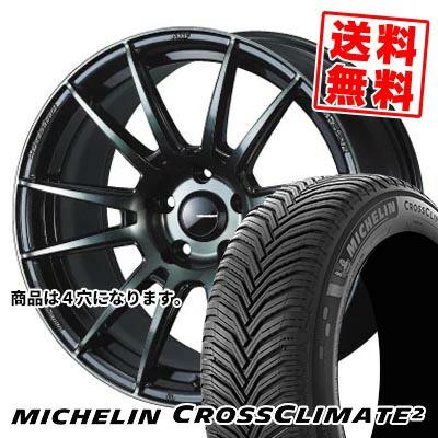 195/65R16 92V MICHELIN CROSSCLIMATE 2 WedsSport SA-62R サマー