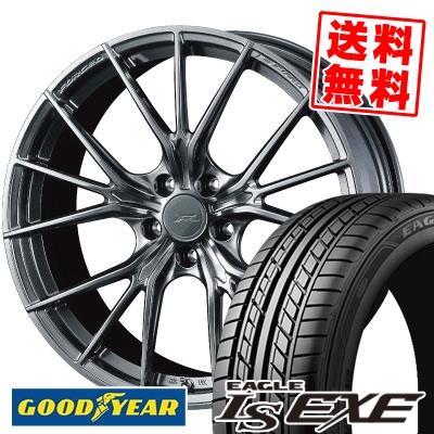 グッドイヤー 235/40R18 95W XL LS エグゼ WEDS F ZERO FZ-1 サマー 