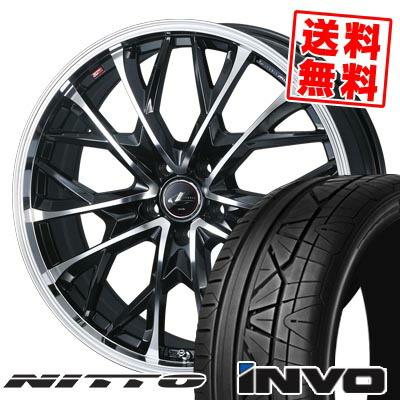 INVO 245/40R19 98W NITTO LEONIS MV サマータイヤ ホイール4本セット 