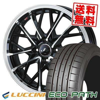 タイヤ・ホイール 165/50R16 75V 165/50R16 75V LUCCINI ECOPATH LEONIS MV サマータイヤ ホイール4本