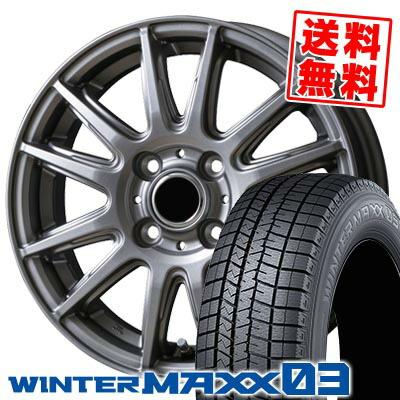 weds TEAD 14×5.5j DUNLOP WINTER MAXX 175/65R14 M+S 4本セット