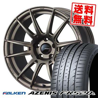 255/35R18 94Y XL FALKEN AZENIS FK520L WedsSport SA-62R サマータイヤ ホイール4本セット ...