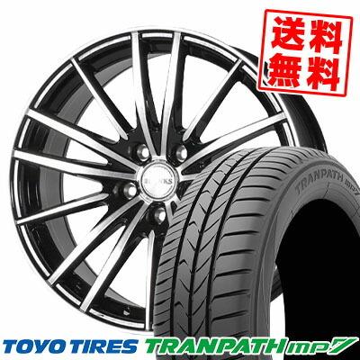 235/50R18 101V トーヨー タイヤ トランパス mp7 BLONKS TB-06 サマータイヤホイール4本セット
