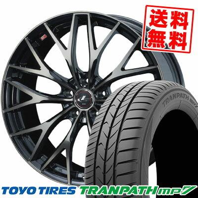 TRANPATH 205/50R17 93V トーヨー タイヤ トランパス mp7 weds LEONIS 