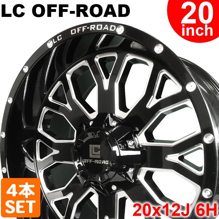 ホイール4本セット LC OFF-ROAD アルミホイール 20インチ 20x12J 6H-139.7/135 OFFSET-44 ホイールのみ 6穴 ランクル プラド etc. : wheel-lc-off-20x12j-6h-4 : タイヤショップあやの - 通販 - Yahoo!ショッピング ホイール4本セット LC OFF-ROAD アルミホイール 20インチ 20x12J 6H-139.7/135 OFFSET-44 ホイールのみ 6穴 ランクル プラド etc. : wheel-lc-off-20x12j-6h-4 : タイヤショップあやの - 通販 - Yahoo!ショッピング
