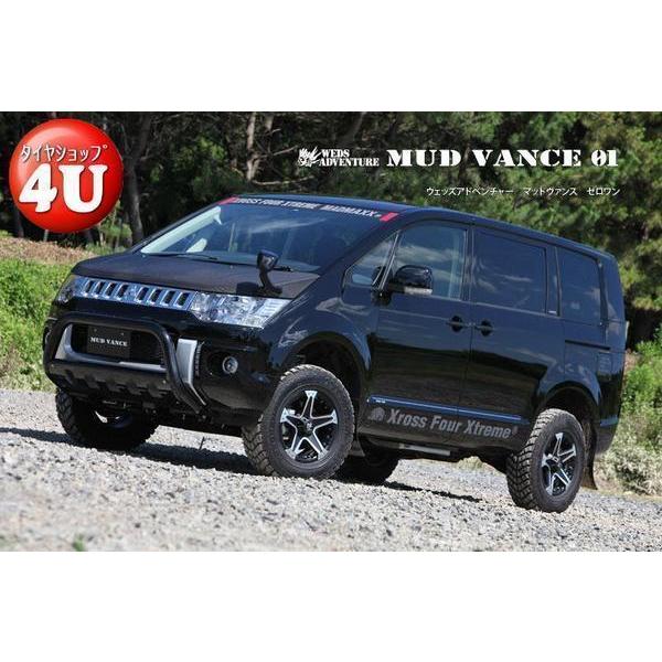 WEDS MUD VANCE 01 マッドヴァンス 16x7.0J 5/114.3 +35 マットブラックポリッシュ 新品ホイール1本価格 送料無料