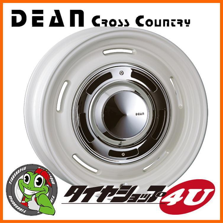 4本セット DEAN クリムソン クロスカントリー 16x6.0J 5/139.7 -5 WH