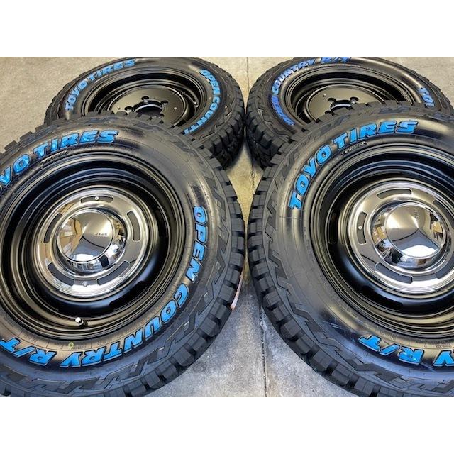 4本セット DEAN クロスカントリー 16x5.5J 5/139.7 +20 Black TOYO