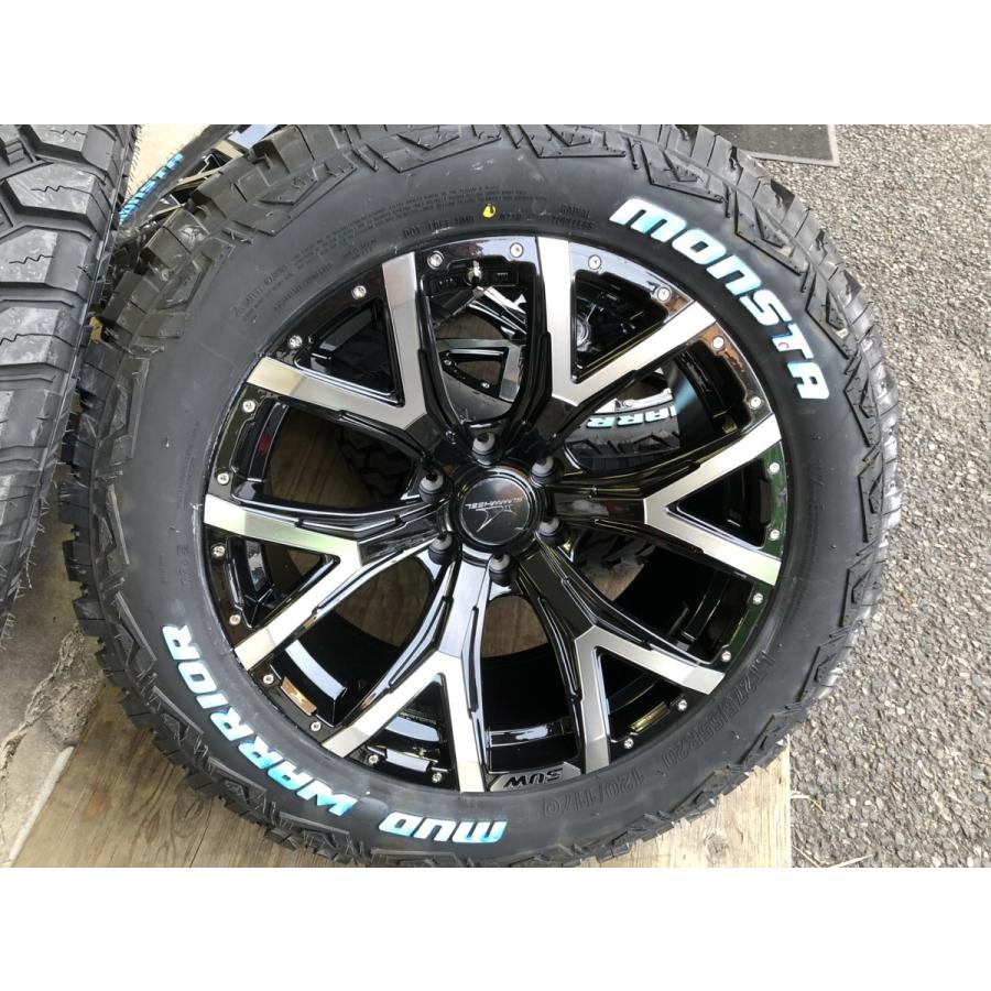 4本セット CLIMATE SUW Forte 20x8.5J 6/139.7 -20 ブラック