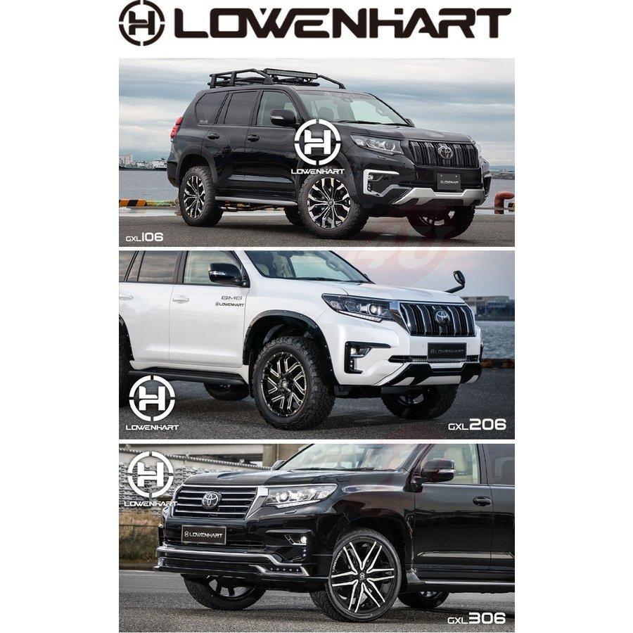 4本セット レーベンハート LOWENHART GXL106 20X8.5J 6/139.7 +20 DURATURN 265/50R20 ハイラックス プラド 150 HILUX｜tireshop4u-4｜05