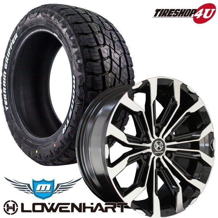 4本セット LOWENHART レーベンハート GXL106 20x8.5J 6/139.7 + 4本セット LOWENHART レーベンハート GXL106 20x8.5J 6/139.7 +
