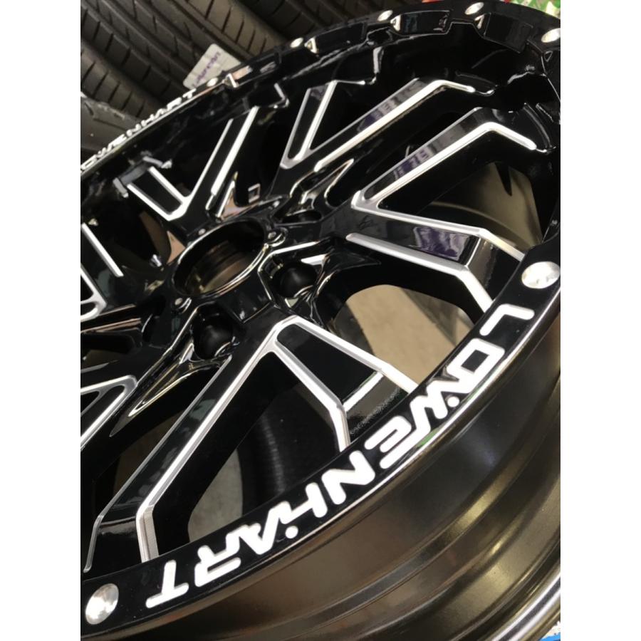 4本セット LOWENHART GXL206 20x8.5J 6/139.7 +20 MONSTA TERRAIN