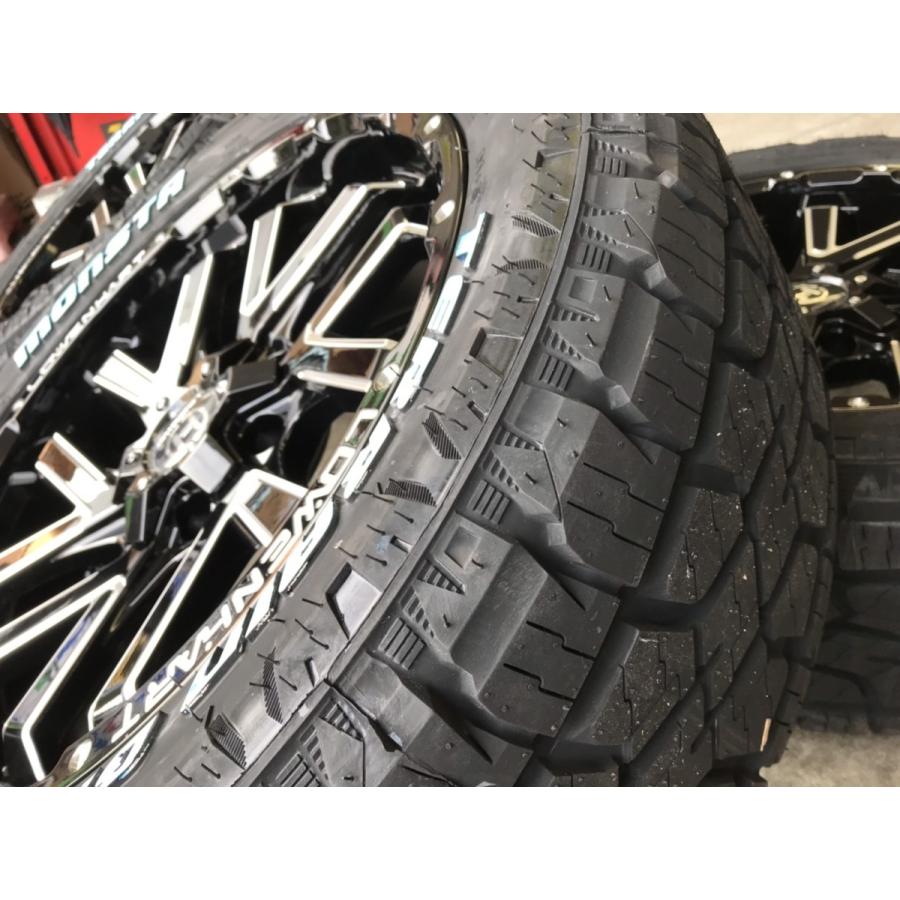 4本セット LOWENHART GXL206 20x8.5J 6/139.7 +20 MONSTA TERRAIN