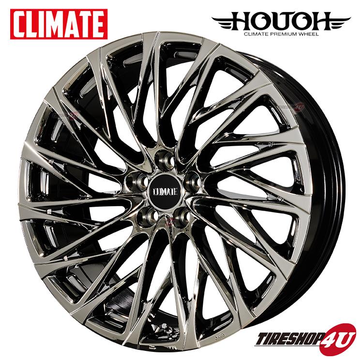 ③ クライメイト 鳳凰 19インチ ホイール トヨタ レクサス 平座仕様 タイヤホイール 4本セット CLIMATE HOUOH 鳳凰 19X8.5J 5/114.3 +35