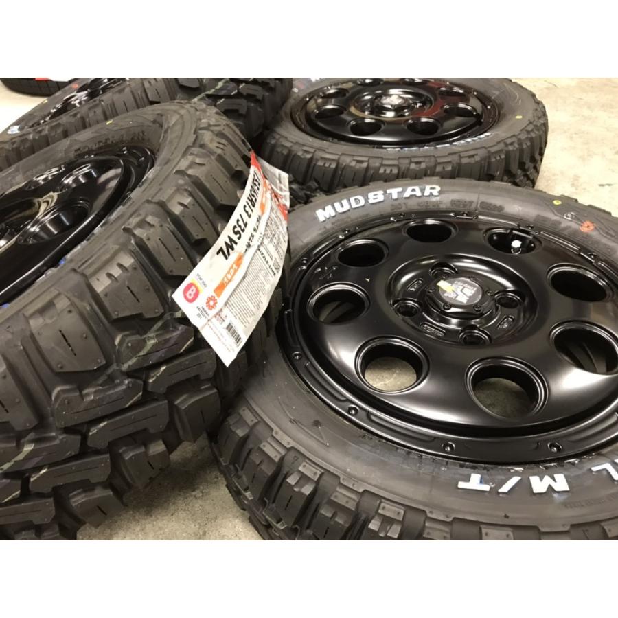 4本セット XTREME-J KK03 13x4.00B 4/100 +43 SBK MUDSTAR radial M/T