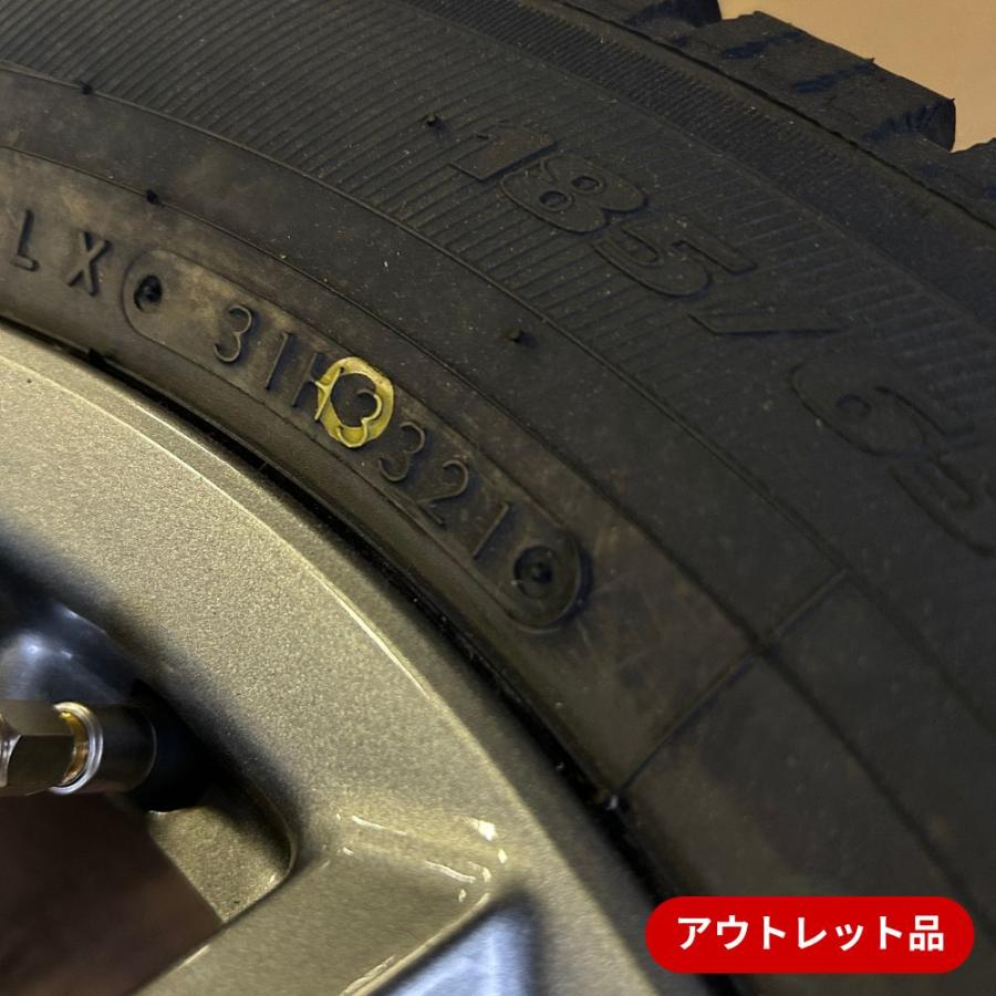 数量限定 スタッドレスホイール4本セット 2021年製 トーヨー GIZ 185 