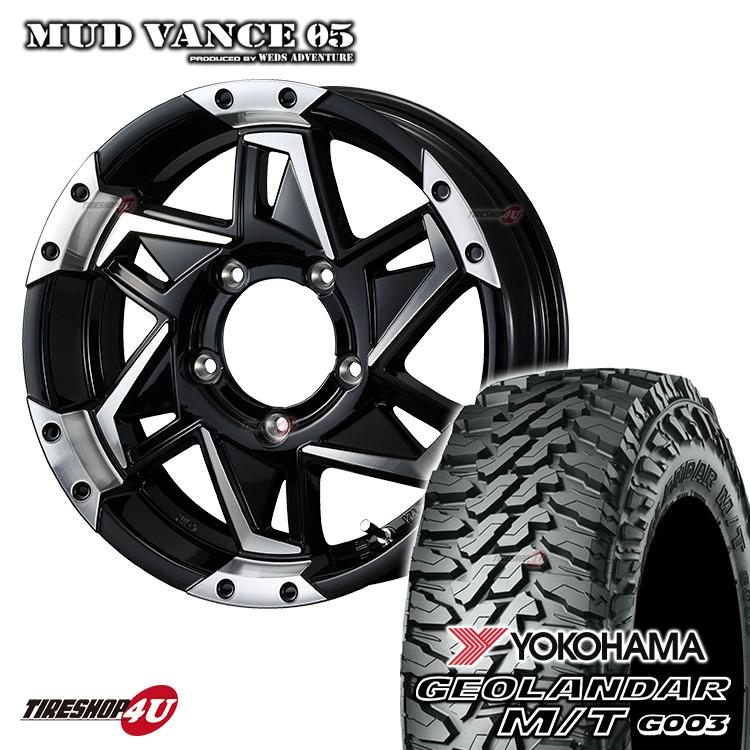 1本価格 ウェッズ MUD VANCE 05 マッドヴァンス 16x5.5J 5/139.7 +22 