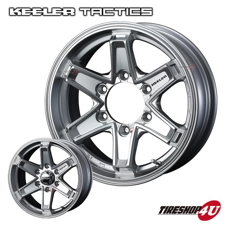 4本セット ウェッズ キーラー タクティクス 18x8.0J 6/139.7+25 HS MONSTA モンスタ テレーングリッパー A/T 285/60R18 FJクルーザー プラドの画像