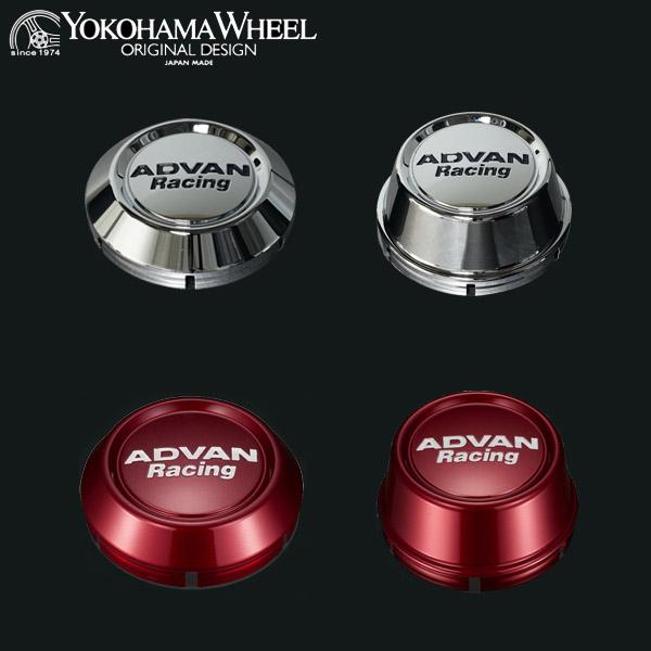 ADVAN 選べる2タイプ YOKOHAMA Racing センターキャップ φ73 φ63 ハイ