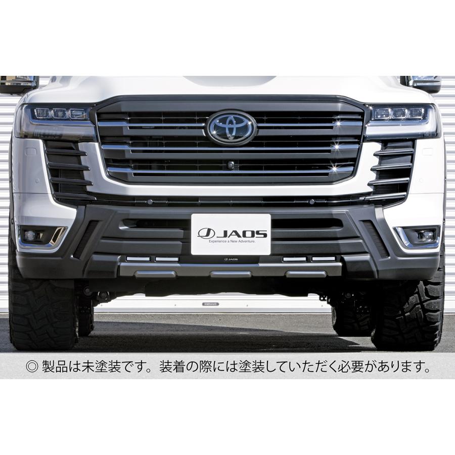JAOS（ジャオス） フロントバンパーガード 未塗装品 B016051NP トヨタ