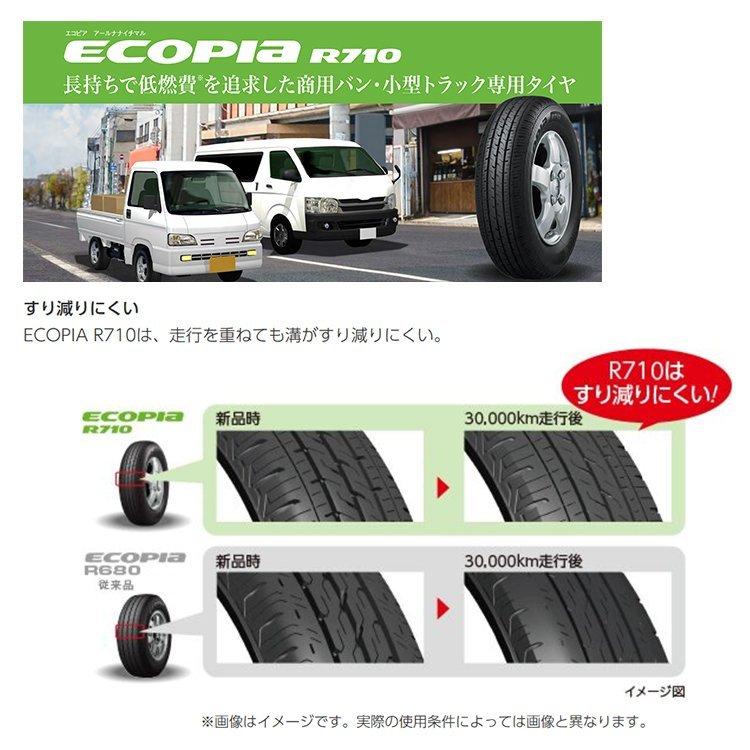BRIDGESTONE（ブリヂストン） 175/80R14 BRIDGESTONE ECOPIA R710 175