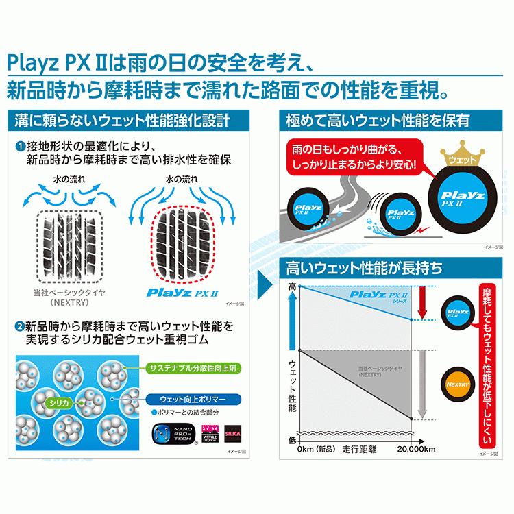 215/65R16 BRIDGESTONE ブリヂストン Playz PX-RV2 215/65-16 98H サマータイヤ 新品1本価格の画像