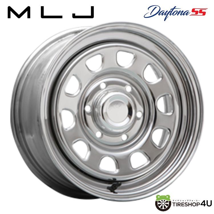 Daytona SS 16インチ 6J 5/139.7 0 DAYTONA SS 16x6.5J 6/139.7 +45 CHROME クローム 新品ホイール1本価格