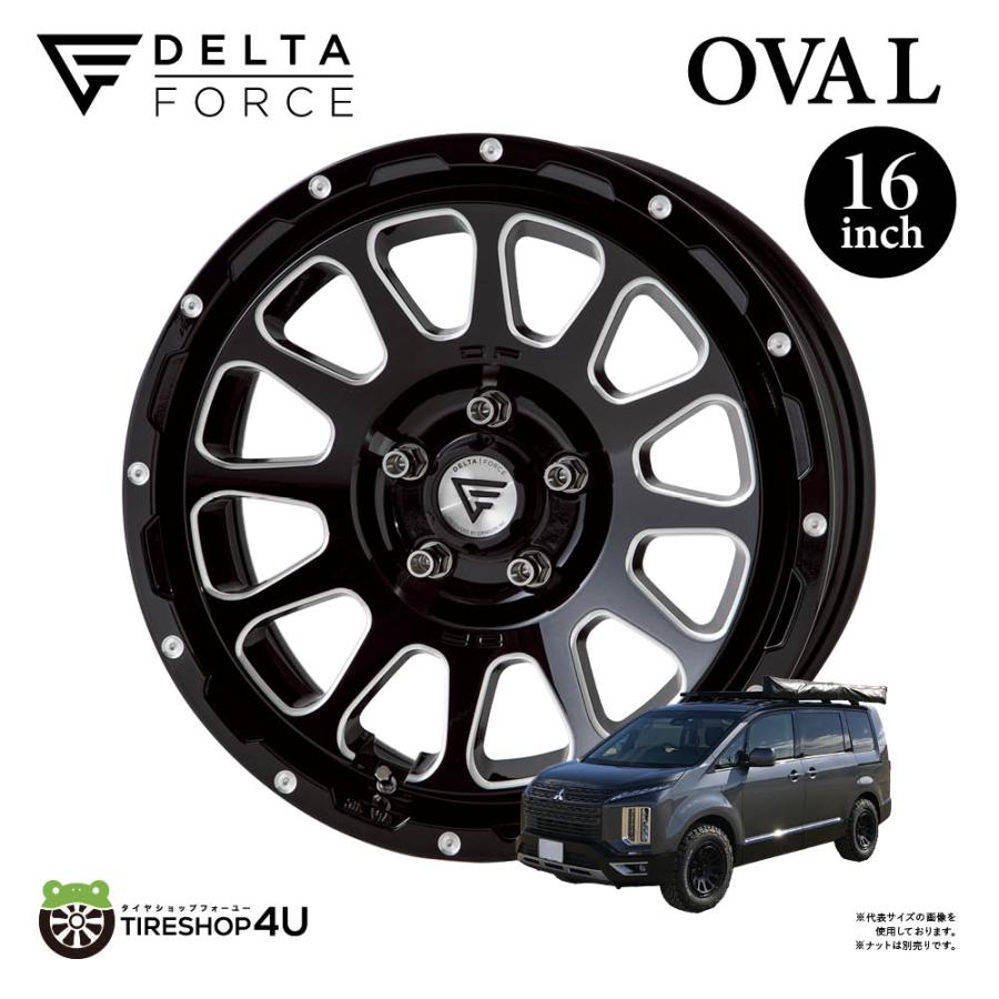 DELTA FORCE（デルタフォース） 4本セット DELTA FORCE OVAL オーバル 
