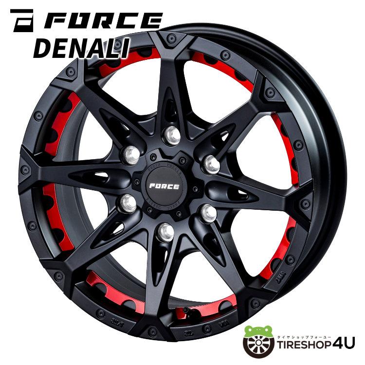 タイヤホイール4本セット FORCE DENALI 16x6.5J 6/139.7 +38 MB タイヤホイール4本セット FORCE DENALI 16x6.5J 6/139.7 +38 MB