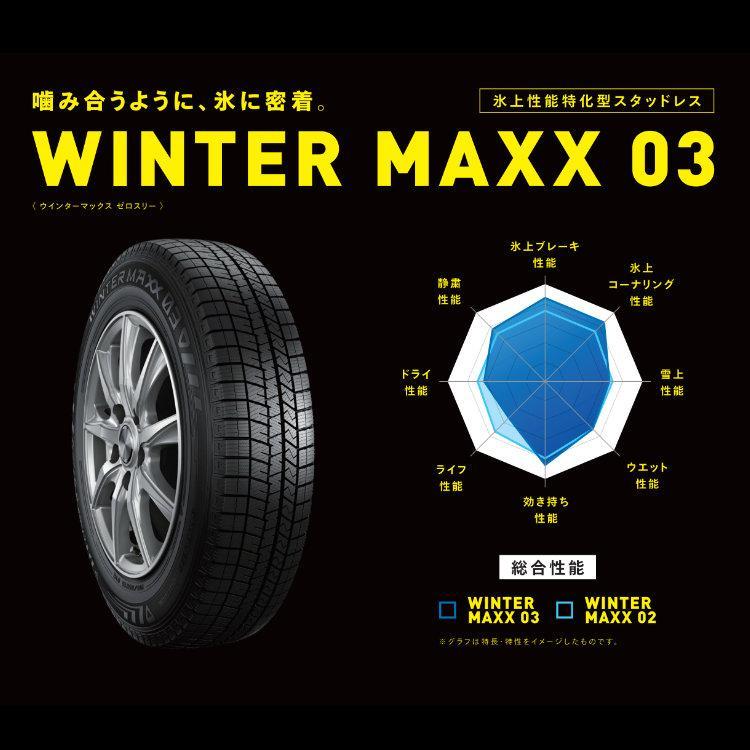 DUNLOP（ダンロップ） 225/65R17 スタッドレス 2025年製 WINTER MAXX 