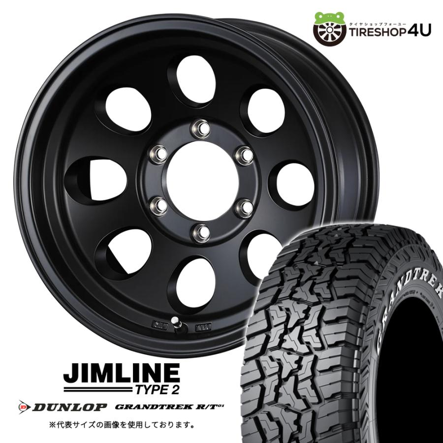 WEDS（ウェッズ） 4本セット JIMLINE TYPE2 16x8.0J 6/139.7 +0 MBK