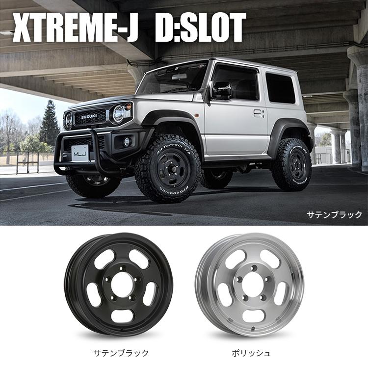 MLJ タイヤホイール4本セット XTREME-J D:SLOT 16x5.5J 5/139.7 MLJ タイヤホイール4本セット XTREME-J D:SLOT 16x5.5J 5/139.7