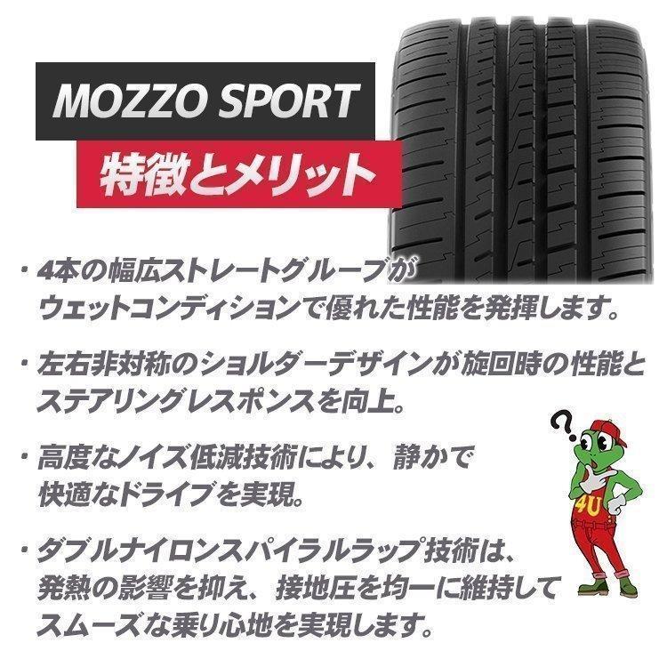 215/35R19 2024年製 DURATURN デュラターン MOZZO SPORT 215/35-19 85Y XL サマータイヤ 新品1本価格｜tireshop4u｜03