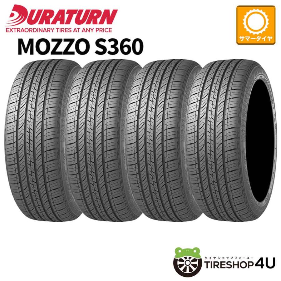 DURATURN 4本セット 225/55R18 2026年製 デュラターン MOZZO S360 225