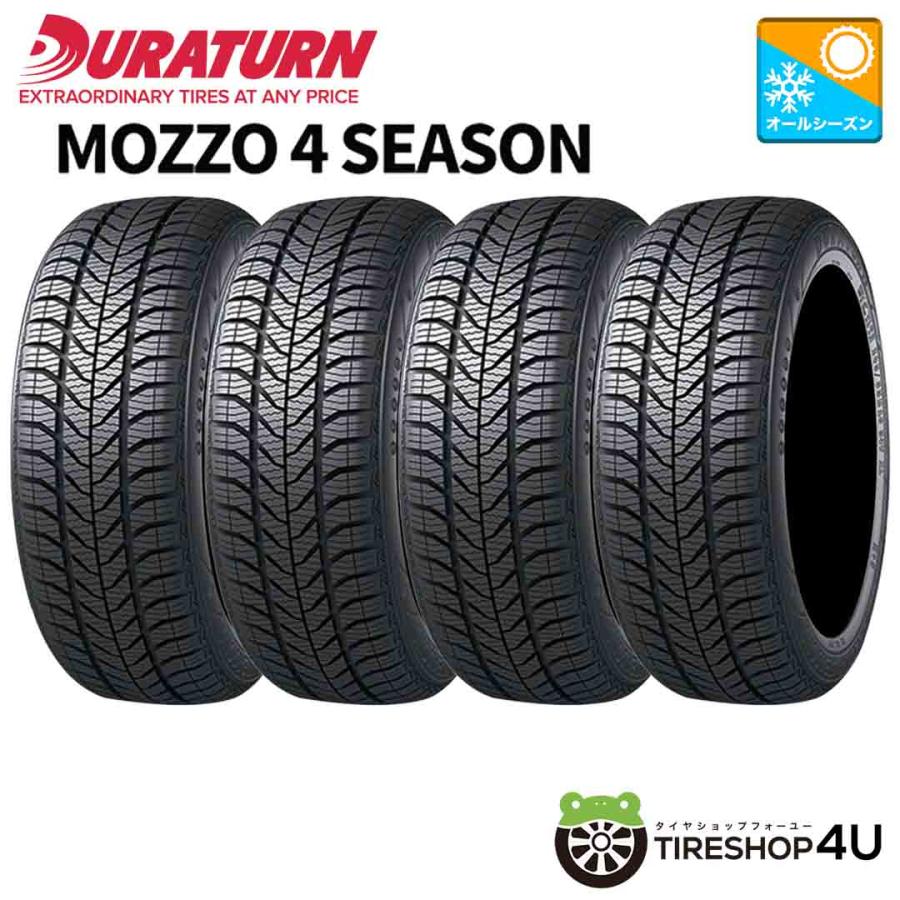 DURATURN 4本セット 185/60R15 2025年製 デュラターン MOZZO 4 SEASON