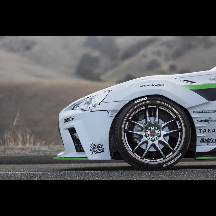 WORK EMOTION CR2P 18x8.5J L disk (ビッグキャリパー) WHT