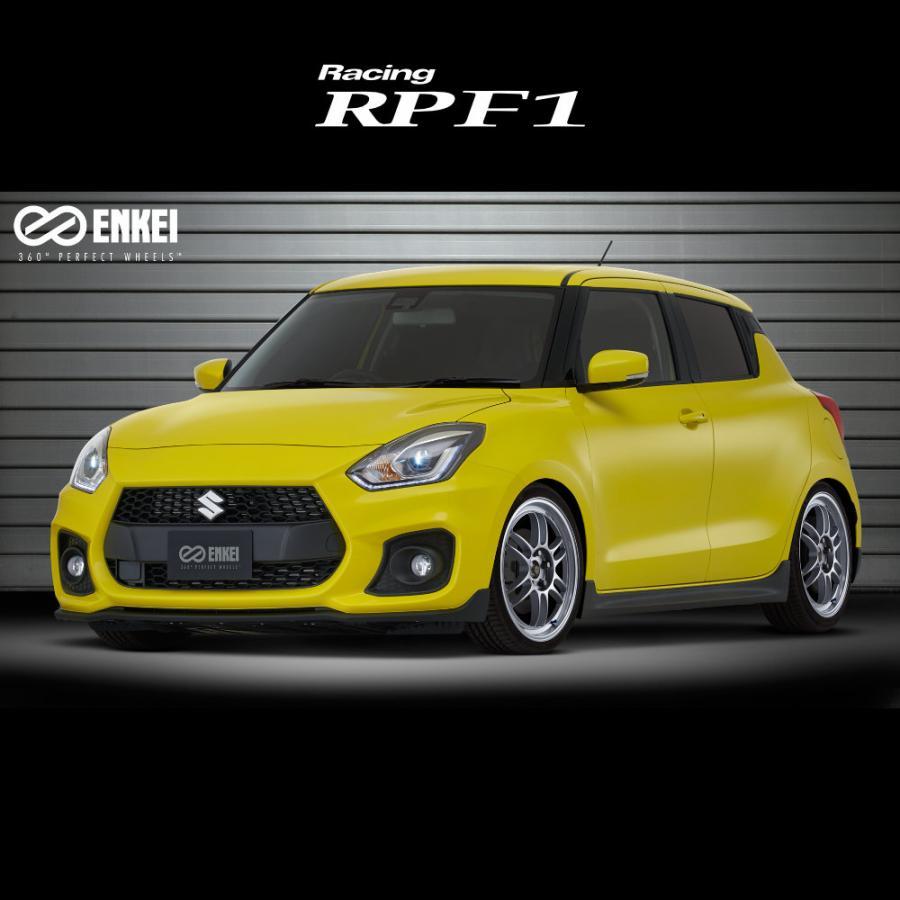 ENKEI 4本購入で送料無料 Racing RPF1 18x8.5J 5/114.3 +40 SBC