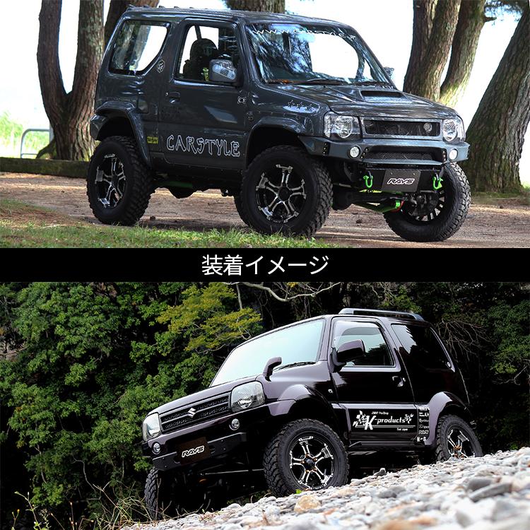 タイヤホイール4本セット RAYS TEAM DAYTONA FDX-J 16x5.5J 5/139.7 +0 DW MUDSTAR WANPAKU M/T 185/85R16 105/103L LT WL｜tireshop4u｜04