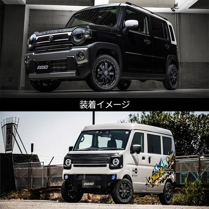 RAYS タイヤホイール4本セット TEAM DAYTONA FDX-K 15x5.0J 4 RAYS タイヤホイール4本セット TEAM DAYTONA FDX-K 15x5.0J 4