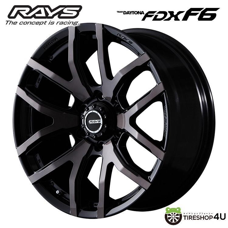 RAYS タイヤホイール4本セット TEAM DAYTONA FDX F6 17x8.0J 6 RAYS タイヤホイール4本セット TEAM DAYTONA FDX F6 17x8.0J 6