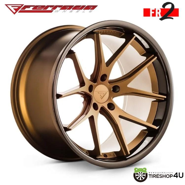 FERRADA FR2 19x10.5J 5/112 +25 MBRBL マットブロンズ/グロス