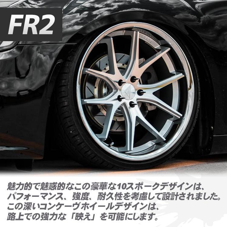 タイヤホイール4本セット Ferrada FR2 22x10.5J 5/127 +35 MCBK 指定輸入タイヤ 265/40R22 JEEP グランドチェロキー WK (SRT8対応)｜tireshop4u｜04